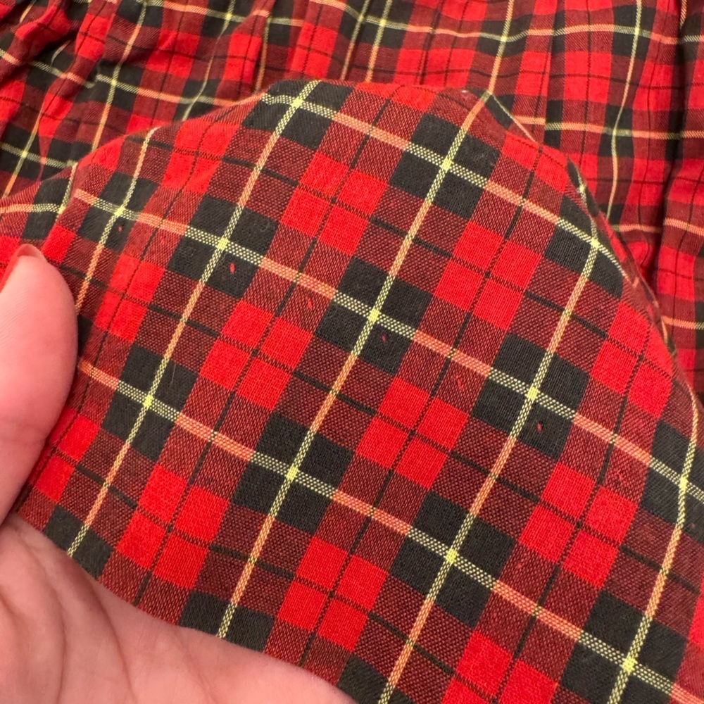 Silly Goose Handsmocked Plaid Duck Girl’s Toddler Dress Autumn Smocked - Picture 4 of 9